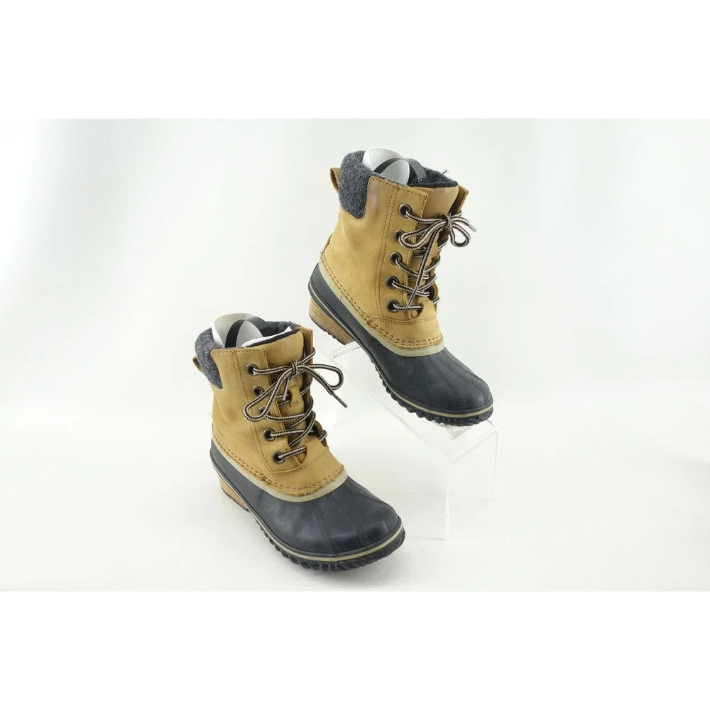 Sorel Womens‎ Slimpack II Lace Up Waterproof Duck Boots SZ 6 US 37 EU NL2348-286